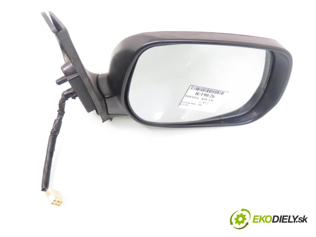 TOYOTA RAV 4 II (_A2_) SUV 2004 85,00 2.0 D-4D 4WD 116 - 1CD-FTV 1995,00 Spätné zrkadlo