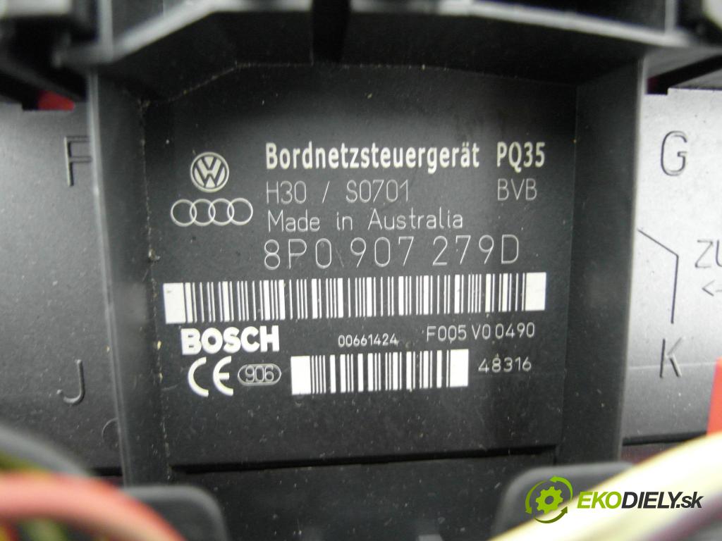 AUDI A3 (8P1) HB 2004 103,00 2.0 TDI PD 16V 140 1968,00 MODUL BORDNETZ 8P0907279D