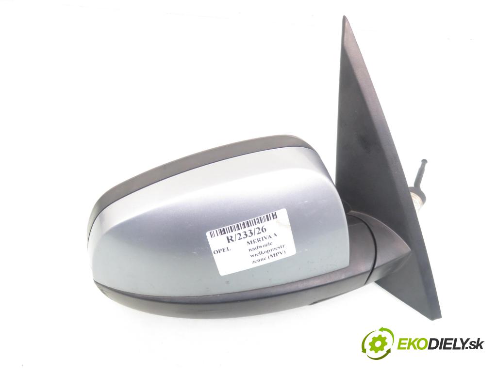 OPEL MERIVA A nadwozie wielkoprzestrzenne (MPV) (X03) MINIVAN 2003 64,00 1.6 - Z 16 SE 1598,00 zpětné zrcátko PM 93494571