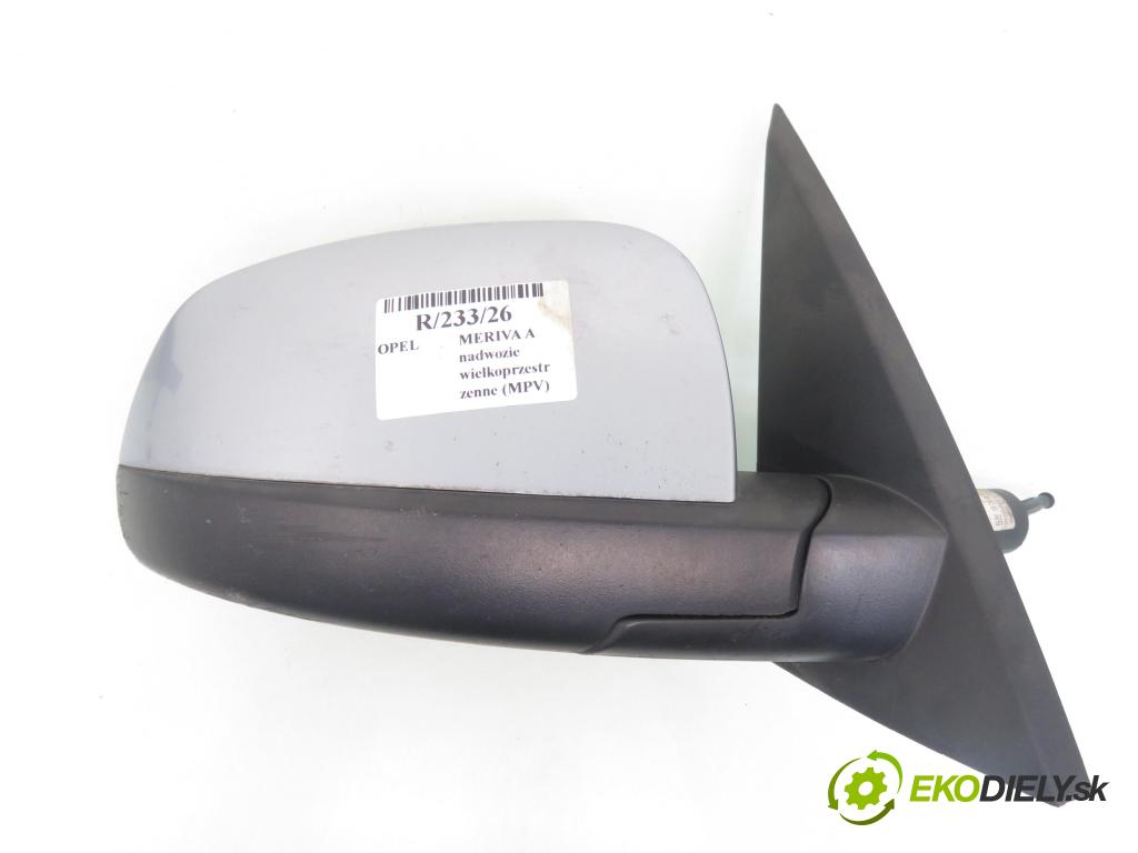 OPEL MERIVA A nadwozie wielkoprzestrzenne (MPV) (X03) MINIVAN 2003 64,00 1.6 - Z 16 SE 1598,00 zpětné zrcátko PM 93494571