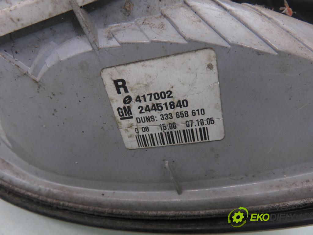 OPEL ASTRA H Kombi (A04) KOMBI 2005 74,00 1.7 CDTI - Z 17 DTH 1686,00 Svetlo pravé zadné 24451840