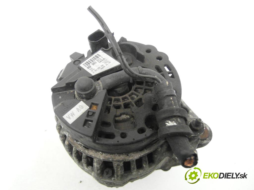 AUDI A3 (8P1) HB 2004 103,00 2.0 TDI PD 16V 140 1968,00 Alternátor 06F903023F ; 0124525066 (Alternátor)