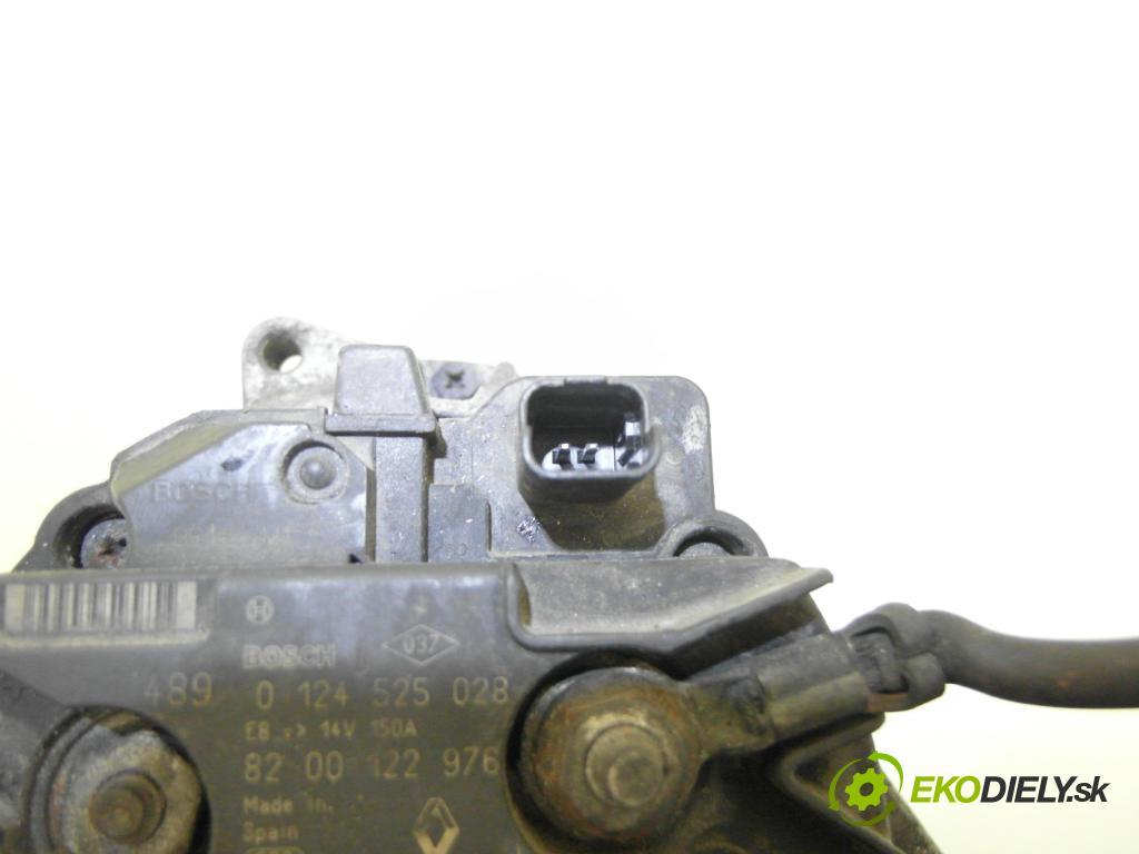 RENAULT SCENIC II (JM0/1_) MINIVAN 2005 78,00 1.5 dCi 106 - K9K 732 1461,00 Alternátor 0124525028 ; 8200122976 (Alternátor)