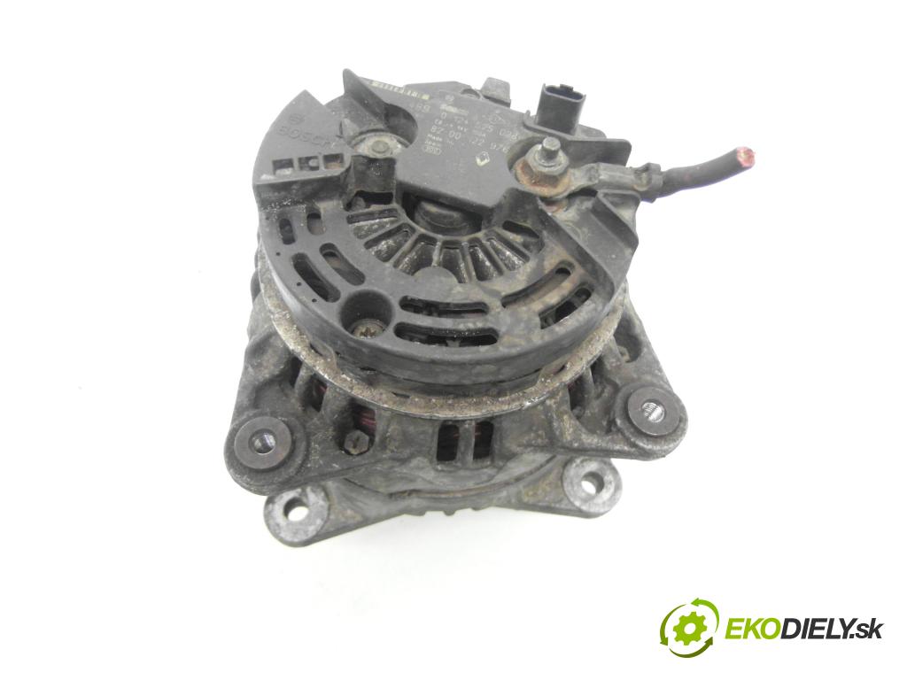RENAULT SCENIC II (JM0/1_) MINIVAN 2005 78,00 1.5 dCi 106 - K9K 732 1461,00 Alternátor 0124525028 ; 8200122976 (Alternátor)