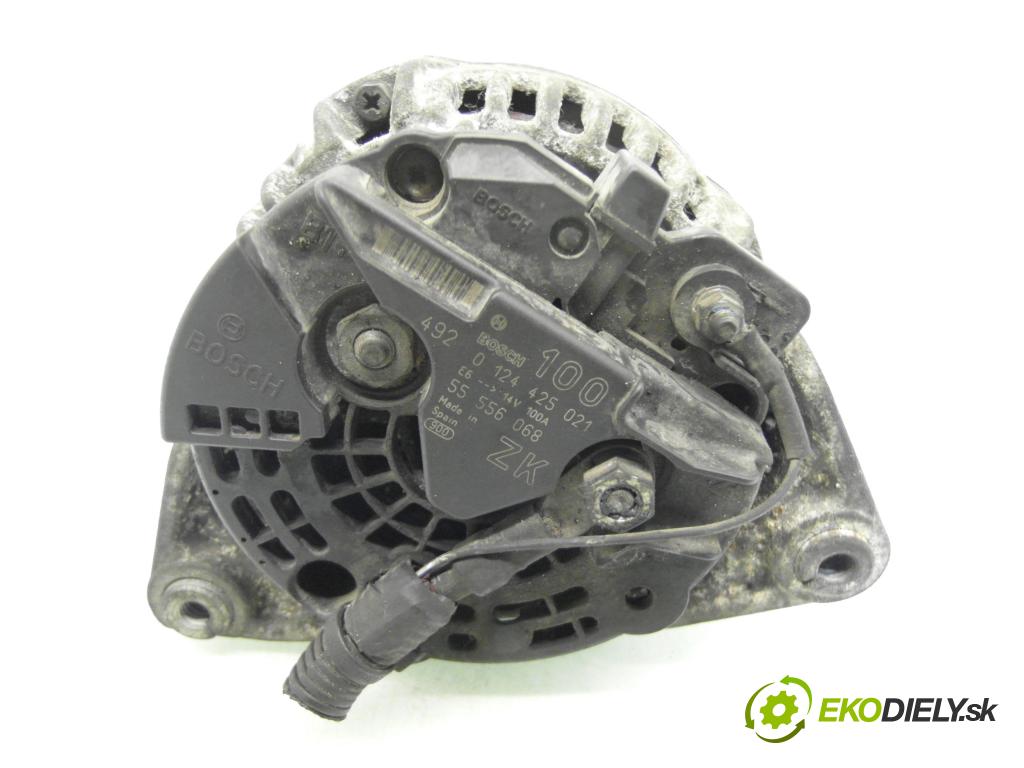 OPEL TIGRA TwinTop (X04) CABRIO 2005 66,00 1.4 - Z 14 XEP 1364,00 Alternátor 0124425021 ; 55556068 (Alternátor)