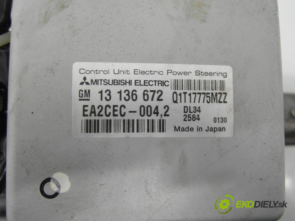 OPEL TIGRA TwinTop (X04) CABRIO 2005 66,00 1.4 - Z 14 XEP 1364,00 serv/podporovanie elektrické 13136672 ; Q1T17775MZZ ; 001407140