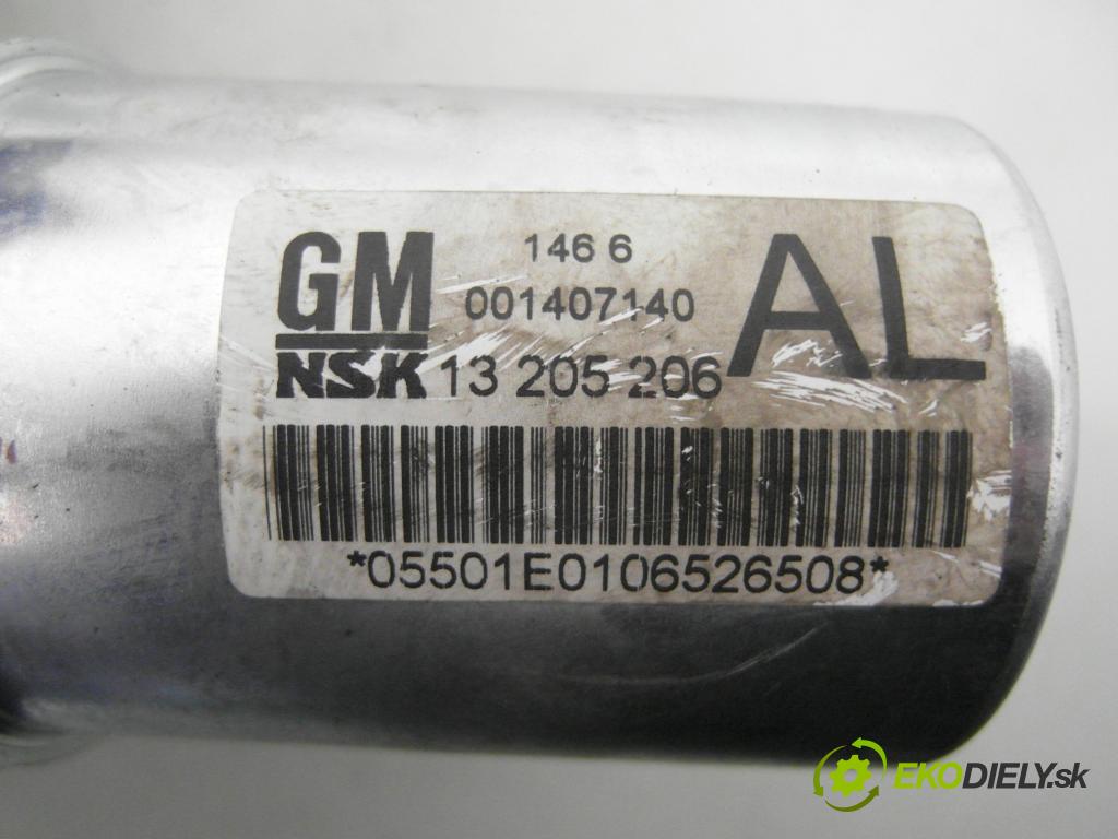 OPEL CORSA C (X01) HB 2004 55,00 1.2 16V 75 - Z 12 XE 1199,00 serv/podporovanie elektrické 13205210 ; Q1T17776MZZ ; 001407140