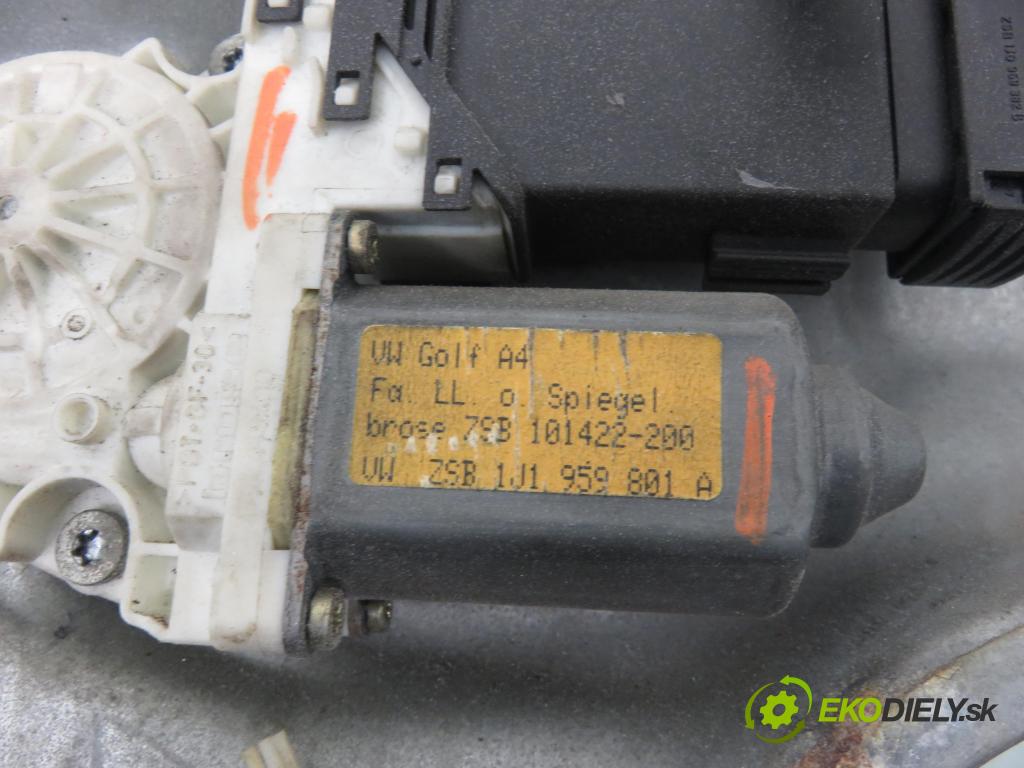 VW BORA (1J2) SEDAN 1999 66,00 1.9 TDI 90 - ALH 1896,00 Mechanizmus okien 1J4837729E ; 1J1959801A