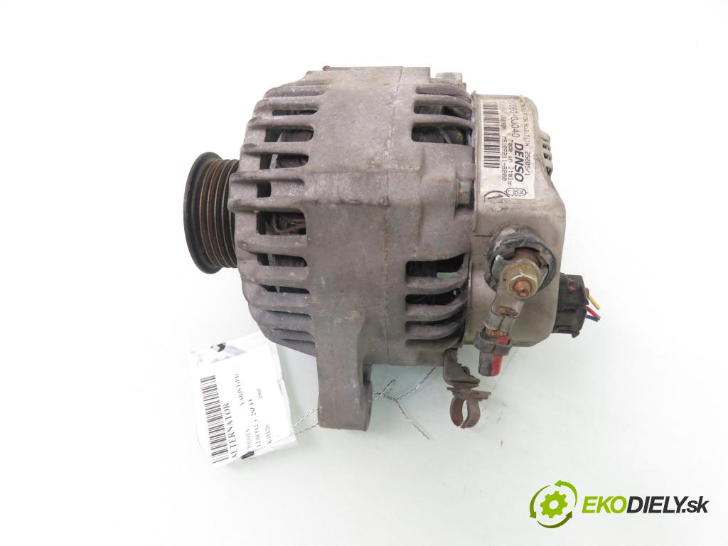 TOYOTA YARIS (_P1_) HB 2005 64,00 1.3 VVTi 87 - 2SZ-FE 1298,00 Alternátor 270600J040 (Alternátor)