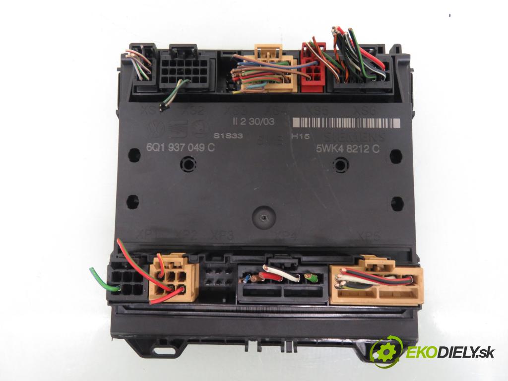 SEAT IBIZA III (6L1) HB 2005 47,00 1.2 - BME 1198,00 spinačka / imobilizéra IMMO / Riadiaca jednotka 03E906033P ; 6Q1937049C ; 5WK48212C