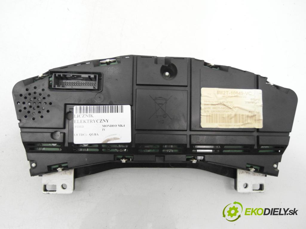 FORD MONDEO IV (BA7) LIFTBACK 2008 92,00 1.8 TDCi - QYBA 1753,00 Prístrojovka elektrický 8M2T10849VC