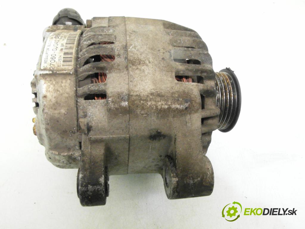 TOYOTA YARIS (_P1_) HB 1999 50,00 1.0 VVT- i 68 - 1SZ-FE 998,00 Alternátor 270600J040 ; MS1022118200 (Alternátor)