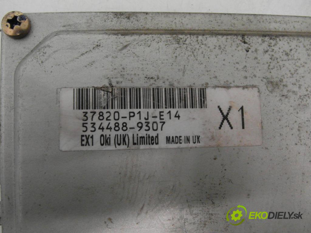 HONDA CIVIC VI Hatchback (EJ, EK) HB 1995 66,00 1.4 i S (EJ9) - D14A4 1396,00 Riadiaca jednotka Motor 37820P1JE14