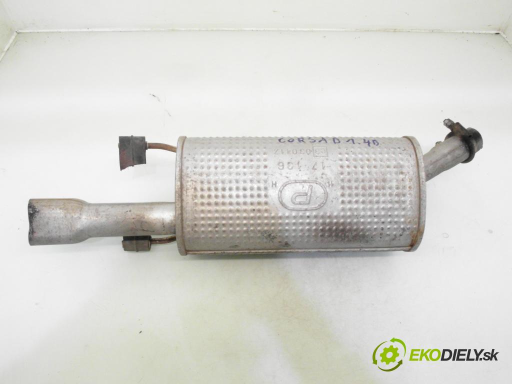 OPEL CORSA B (S93) HB 1995 44,00 1.4 i - C 14 NZ 1389,00 Rúra VÝFUK: / výfuk koncový 