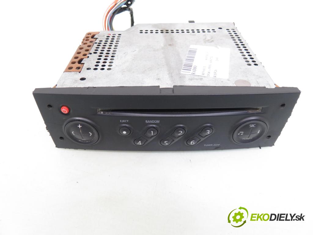 RENAULT SCENIC II (JM0/1_) MINIVAN 2005 78,00 1.5 dCi 106 - K9K 732 1461,00 RADIO CD 8200300858