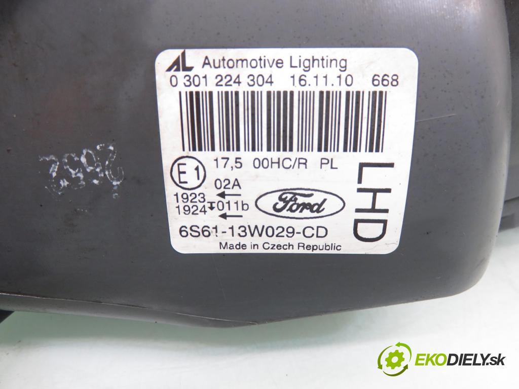 FORD FIESTA V (JH_, JD_) HB 2006 50,00 1.4 TDCi 8V 68 - F6JA 1399,00 Svetlo PP 0301224304 ; 6S6113W029CD ; 6S6113W029