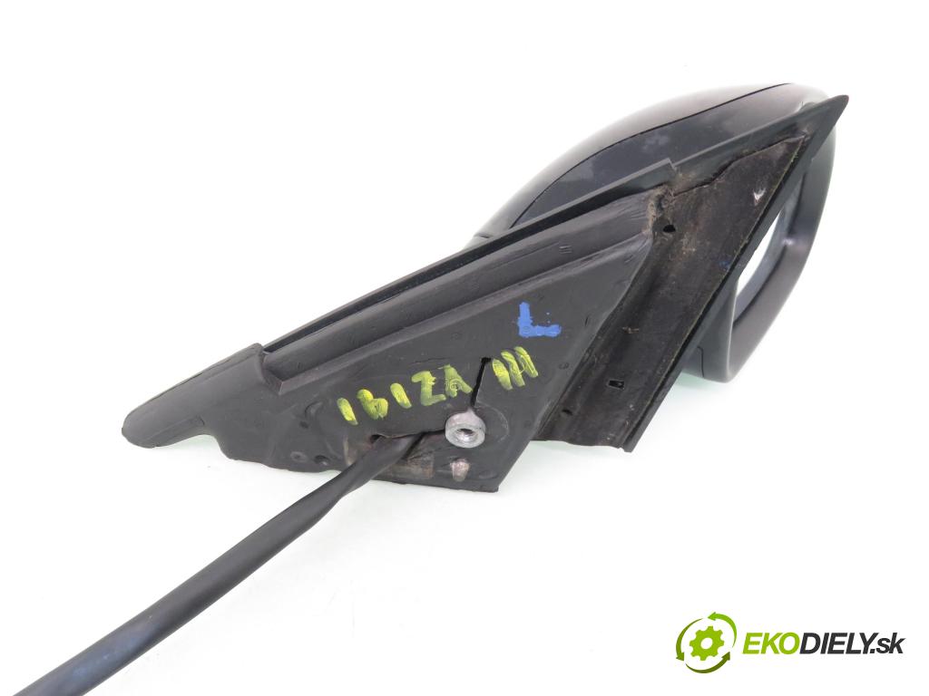 SEAT IBIZA III (6L1) HB 2004 47,00 1.9 SDI - ASY 1896,00 Spätné zrkadlo PM