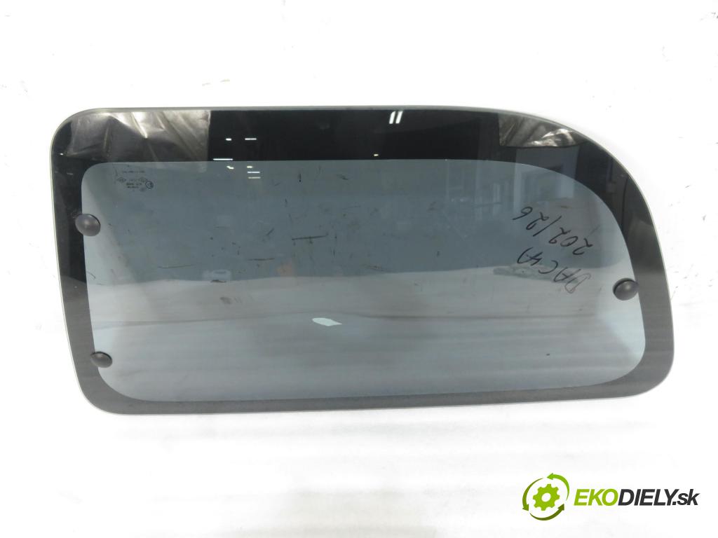 DACIA LOGAN (LS_) KOMBIVAN 2009 64,00 1.6 (LSOB, LSOD, LSOF, LSOH) - K7M 710 1598,00 Okno dverí pravé zadné 