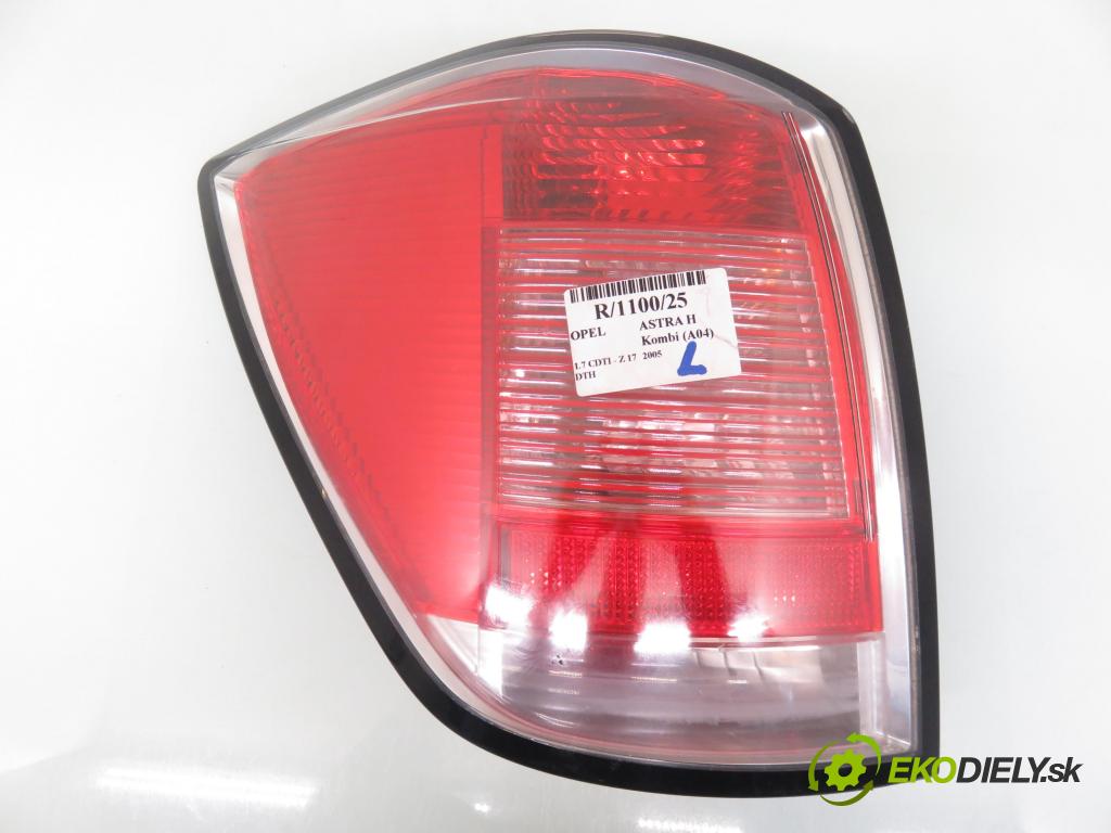 OPEL ASTRA H Kombi (A04) KOMBI 2005 74,00 1.7 CDTI - Z 17 DTH 1686,00 Svetlo ľavé zadné 24451838