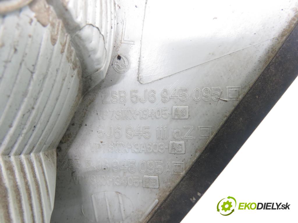 SKODA FABIA II (542) HB 2007 51,00 1.4 TDI - BNM 1422,00 světlo levé zadní ZSB5J6945095 ; 5J6945111
