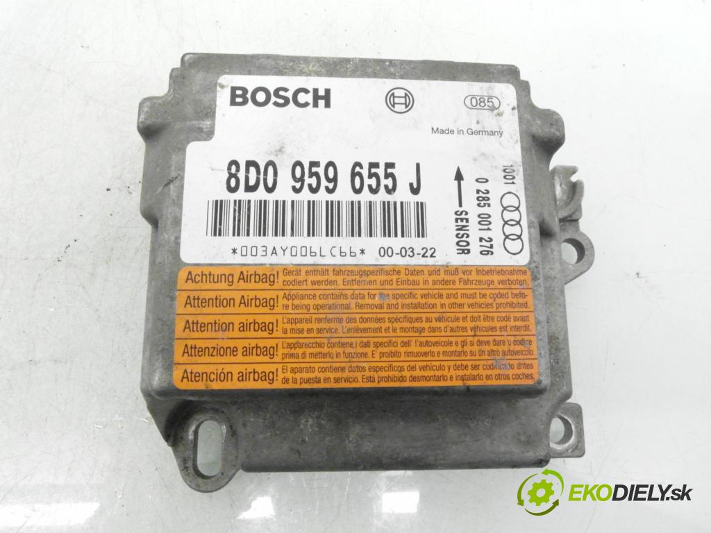 AUDI A4 Avant (8D5, B5) KOMBI 2000 85,00 1.9 TDI - AJM 1896,00 MODUL air BAG 8D0959655J ; 0285001276