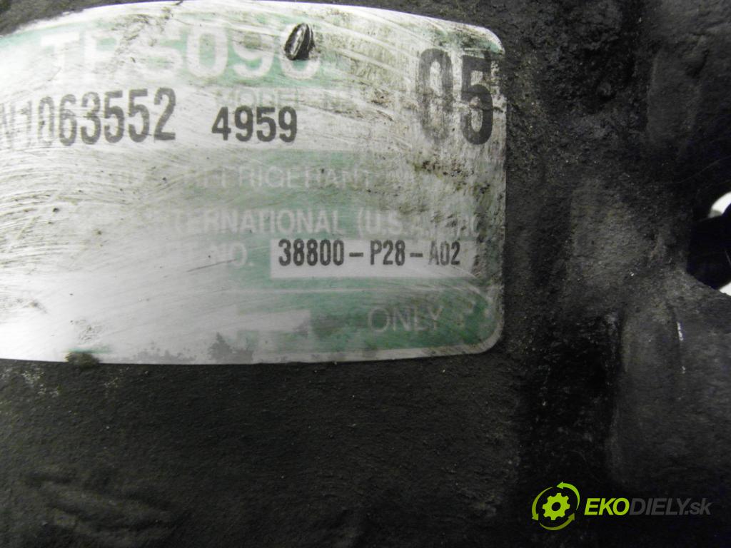 HONDA CIVIC VI Hatchback (EJ, EK) HB 1999 66,00 1.4 i S (EJ9) - D14Z4 1396,00 KOMPRESOR: klimatizácie TRS090 (Kompresor klimatizácie)