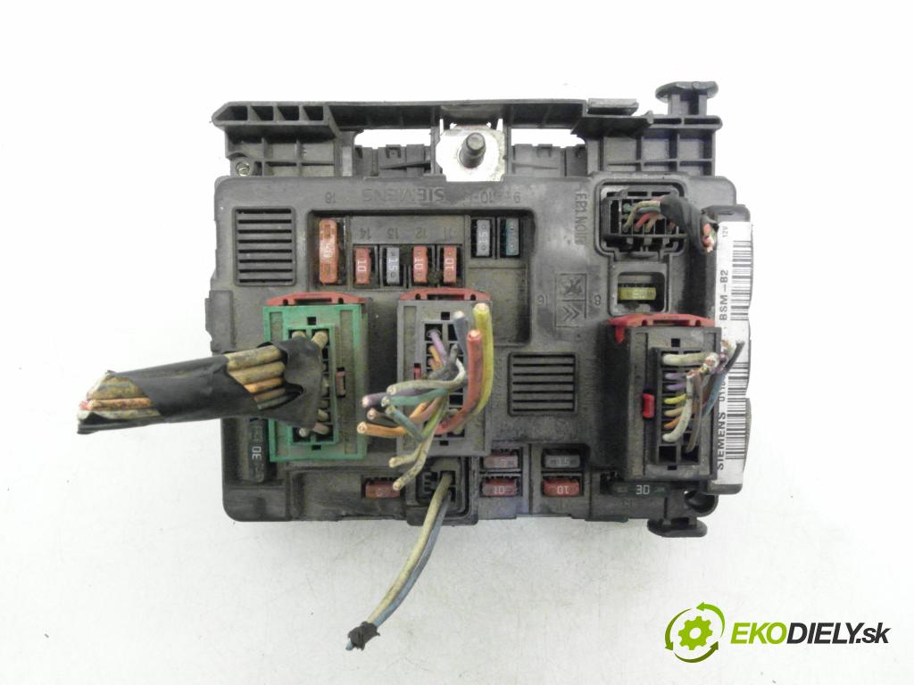 PEUGEOT PARTNER Skrzynia (5_, G_) FURGON 2008 55,00 1.6 HDi 75 - 9HW (DV6BTED4) 1560,00 MODUL BSM U118470002J ; 965061858000