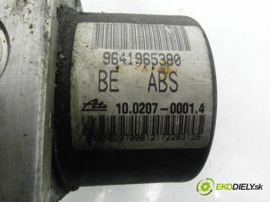 CITROEN C3 I (FC_) HB 2002 44,00 1.1 i - HFX (TU1A) 1124,00 Pumpa ABS 10097011063 ; 5WK84106 ; 9641965380 (Pumpa ABS)