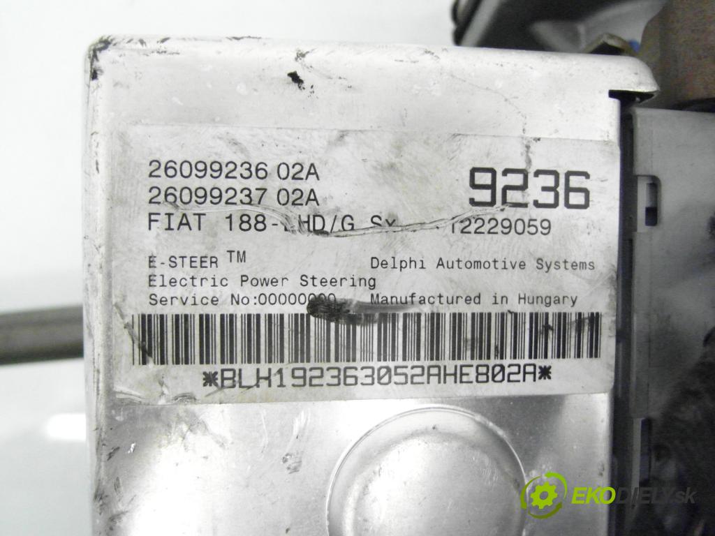 FIAT PUNTO (188_) HB 1999 59,00 1.9 JTD 80 - 188 A2.000 1910,00 SLOUPEC / PODPORA elektrický 2609923602A ; 26103598 ; 2609923702A