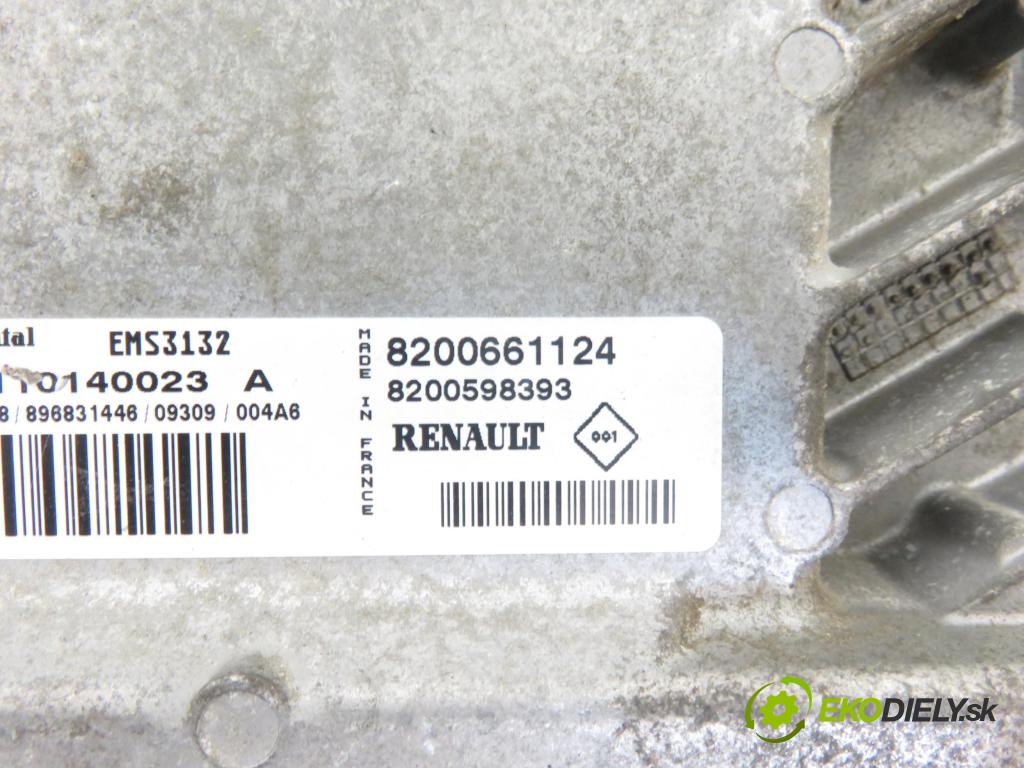 DACIA LOGAN (LS_) KOMBIVAN 2009 64,00 1.6 (LSOB, LSOD, LSOF, LSOH) - K7M 710 1598,00 Riadiaca jednotka Motor 8200661124 ; 8200598393 ; S110140023A