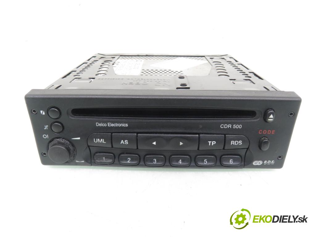 OPEL VECTRA B (J96) SEDAN 1996 85,00 1.8 i 16V ECOTEC  X 18 XE 1799,00 RADIO CD 09136107