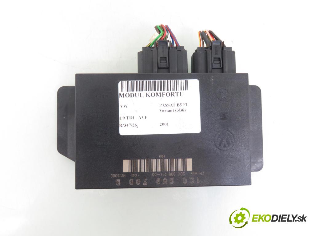 VW PASSAT B5.5 Variant (3B6) KOMBI 2001 96,00 1.9 TDI PD 130 - AVF 1896,00 MODUL komfortu 1C0959799B
