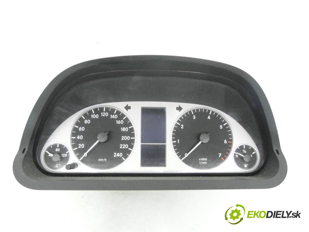 MERCEDES-BENZ KLASA B Sports Tourer (W245) HB 2005 85,00 B 180 (245.232) - M 266.940 1699,00 prístrojovka elektrický 1695401448 ; 0263643224