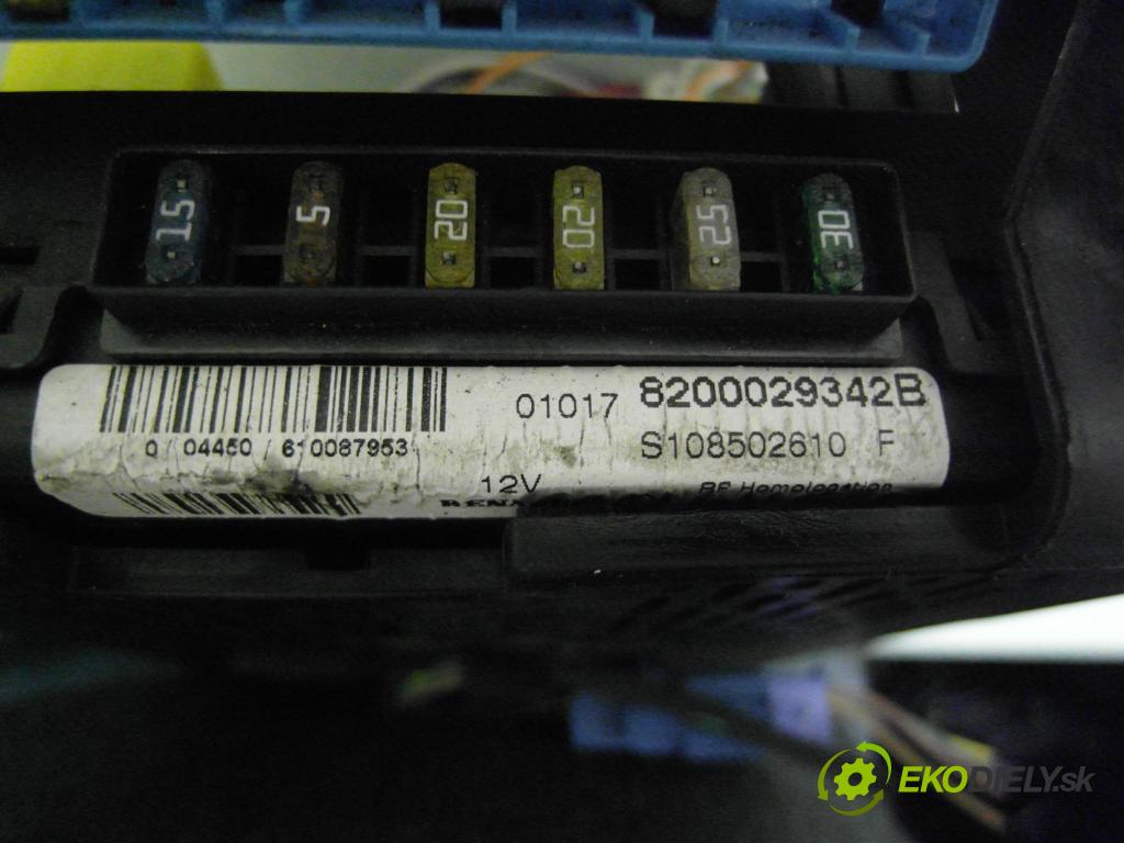 RENAULT SCENIC I (JA0/1_) MINIVAN 2001 75,00 1.9 dCi 102 - F9Q 732 1870,00 MODUL BSI 8200029342B ; S108502610 ; 7703397911