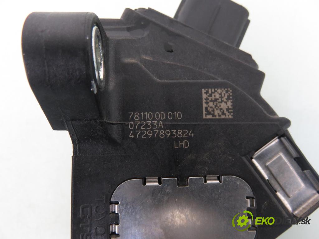 TOYOTA YARIS (_P9_) HB 2007 51,00 1.0 VVT-i (KSP90_) - 1KR-FE 998,00 potenciometr plynového pedálu 781100D010 (Potenciometr plynového pedálu)