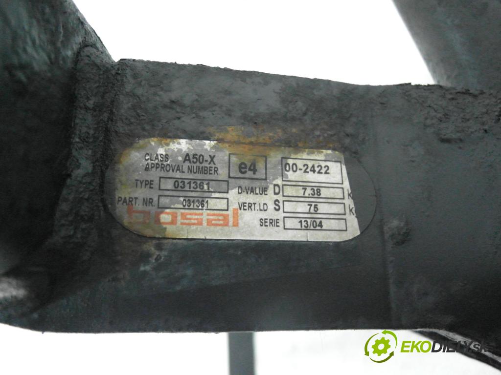MAZDA 3 (BK) HB 2004 77,00 1.6 - B6ZE 1598,00 Hák