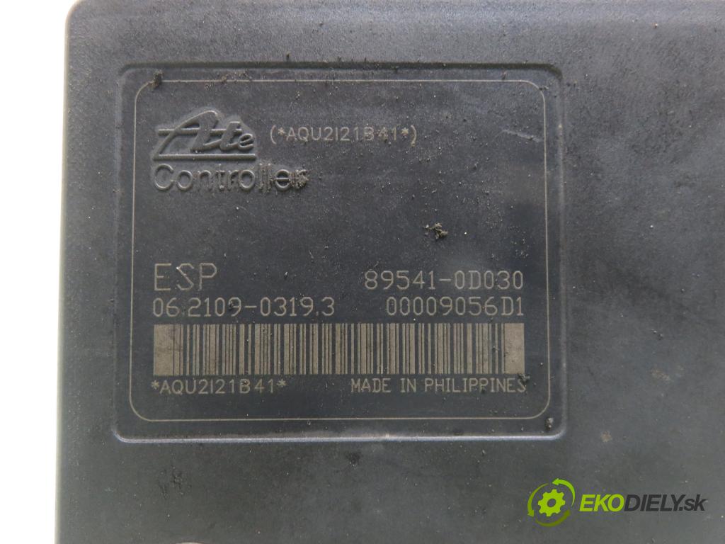 TOYOTA YARIS (_P9_) HB 2007 51,00 1.0 VVT-i (KSP90_) - 1KR-FE 998,00 Pumpa ABS 895410D030 ; 445400D011 ; 06210903193 (Pumpa ABS)