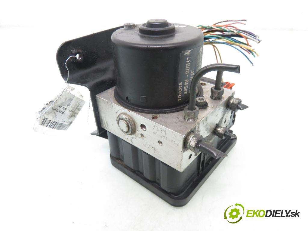 TOYOTA YARIS (_P9_) HB 2007 51,00 1.0 VVT-i (KSP90_) - 1KR-FE 998,00 Pumpa ABS 895410D030 ; 445400D011 ; 06210903193 (Pumpa ABS)