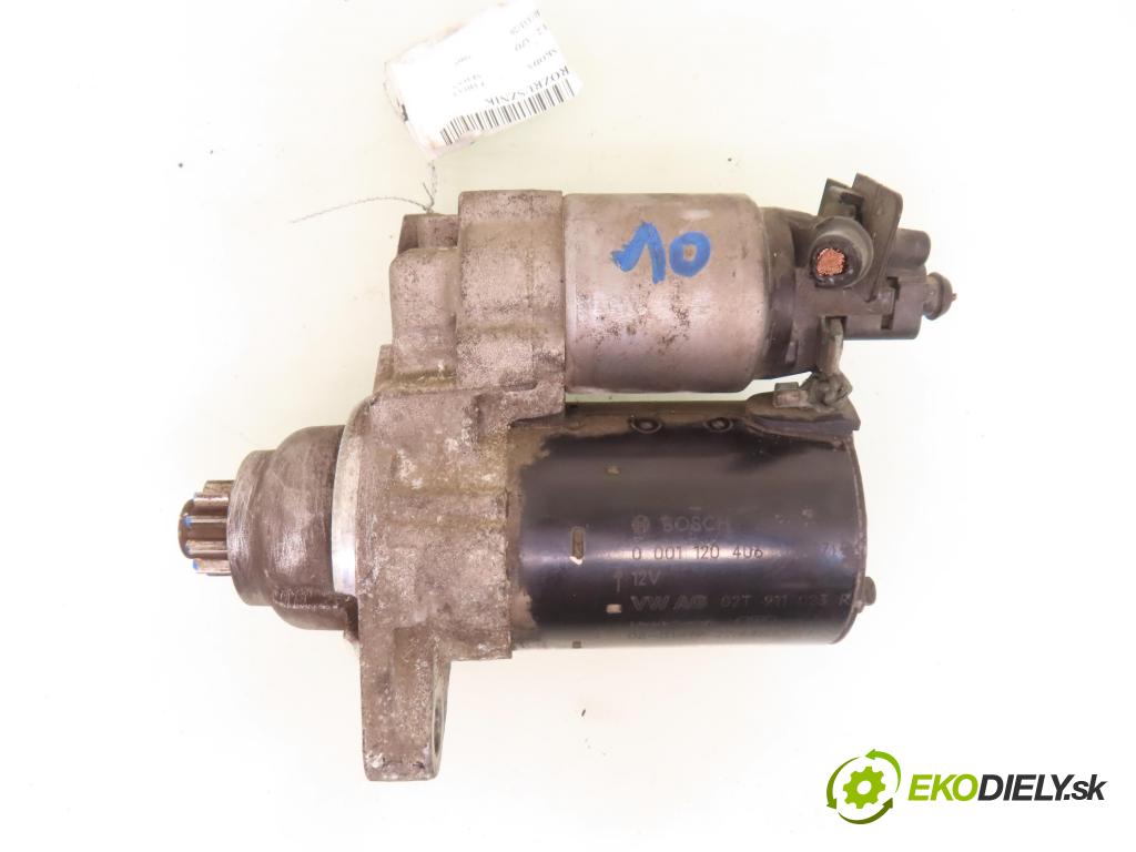 SKODA FABIA I SEDAN (6Y3) SEDAN 2005 47,00 1.2 - AZQ 1198,00 Štartér 0001120406 ; 02T911023R (Štartér)