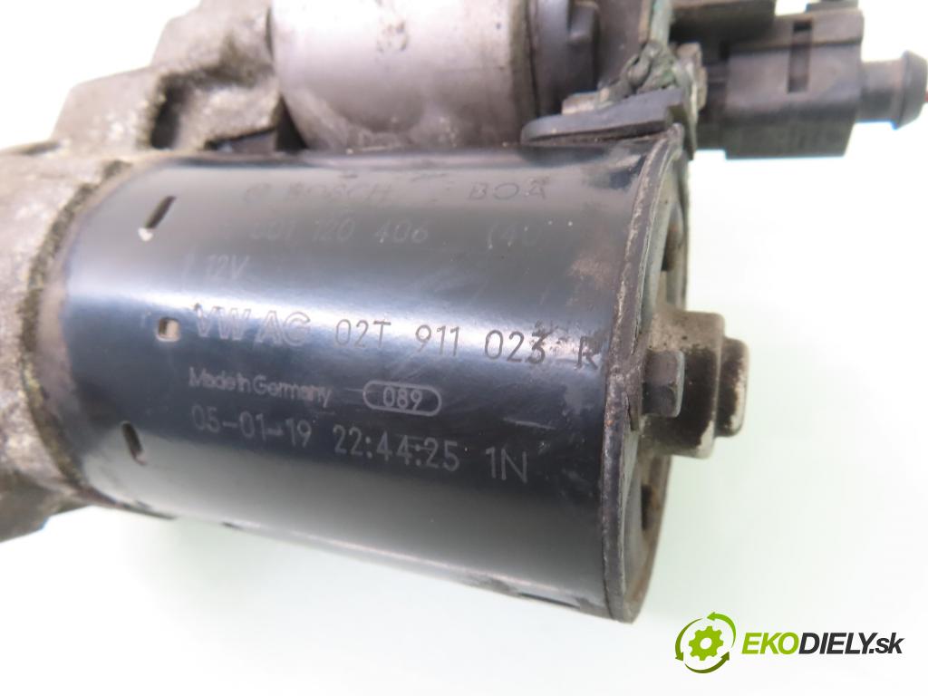SKODA FABIA I SEDAN (6Y3) SEDAN 2005 47,00 1.2 - AZQ 1198,00 Štartér 0001120406 ; 02T911023R (Štartér)