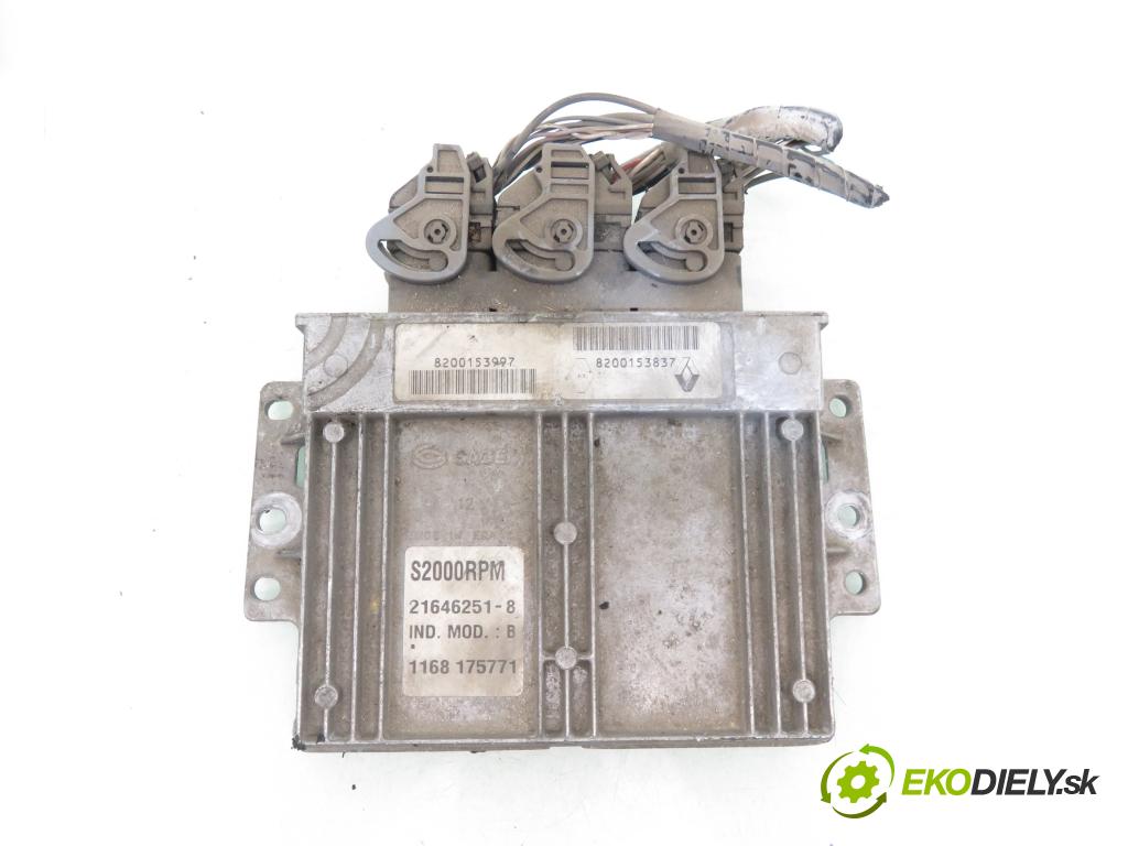RENAULT LAGUNA II Grandtour (KG0/1_) KOMBI 2002 89,00 1.8 16V - F4P 770 1783,00 spinačka / imobilizéra IMMO / Riadiaca jednotka 8200153837 ; 216462518 ; 8200171865
