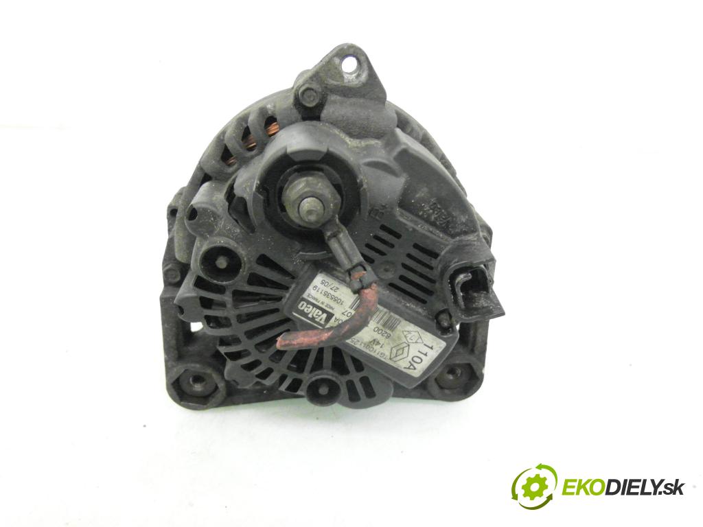 RENAULT MEGANE II (BM0/1_, CM0/1_) HB 2004 72,00 1.4 16V (BM0B, CM0B) - K4J 730 1390,00 Alternátor 8200100907 ; 2542664E (Alternátor)
