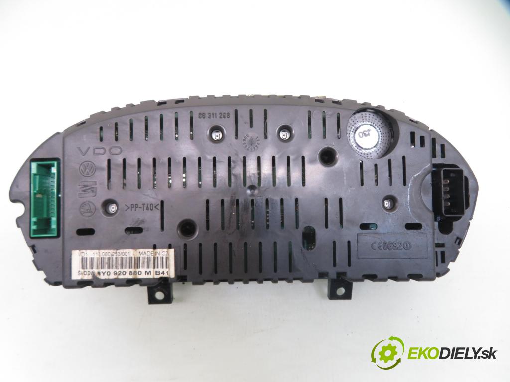 SKODA FABIA I (6Y2) HB 2005 47,00 1.2 - AZQ 1198,00 spinačka / imobilizéra IMMO / Riadiaca jednotka 03E906033F ; 5WP4012607 ; 6Q1937049D