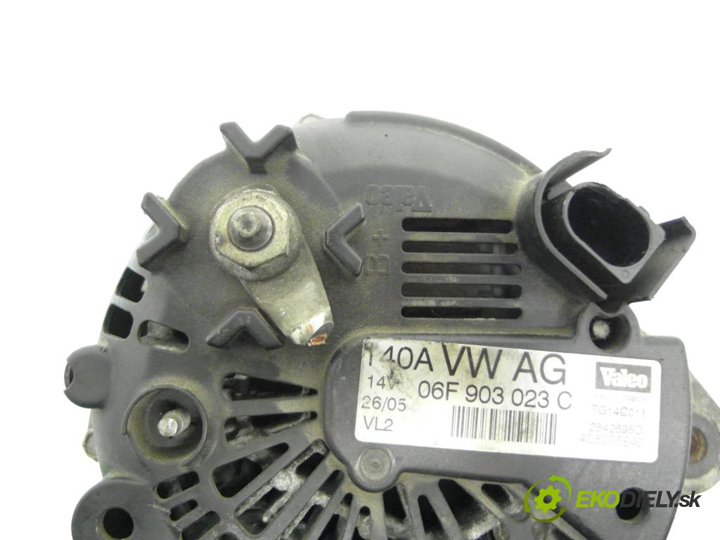 AUDI A4 Avant (8D5, B5) KOMBI 2000 85,00 1.9 TDI - AJM 1896,00 Alternátor 06F903023C ; TG14C011 ; 2542695D (Alternátor)