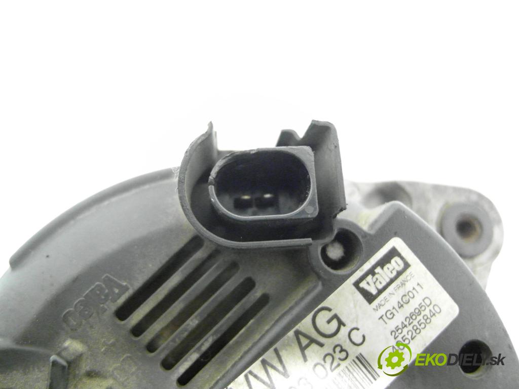 AUDI A4 Avant (8D5, B5) KOMBI 2000 85,00 1.9 TDI - AJM 1896,00 Alternátor 06F903023C ; TG14C011 ; 2542695D (Alternátor)