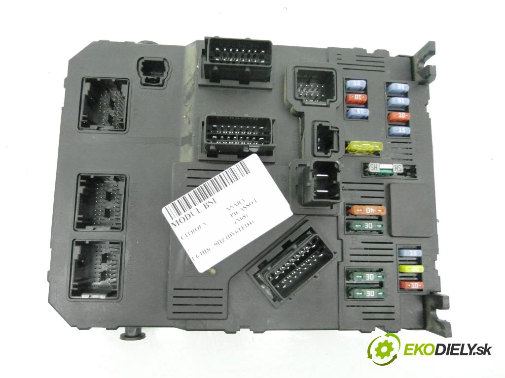CITROEN XSARA PICASSO (N68) MINIVAN 2007 80,00 1.6 HDi - 9HZ (DV6TED4) 1560,00 MODUL BSI S118085320E