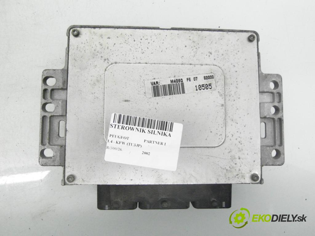 PEUGEOT PARTNER Combispace (5F) KOMBIVAN 2002 55,00 1.4 1360,00 Riadiaca jednotka Motor 9646989080 ; 9646185080 ; 84820V02