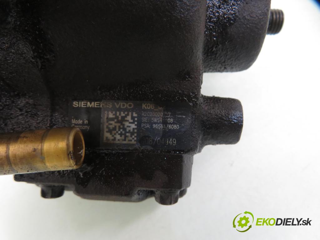 CITROEN C3 I (FC_) HB 2004 50,00 1.4 HDi 8V - 8HX 1398,00 Pumpa vysokého tlaku 9658176080 ; A2C20000727