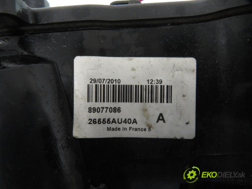 NISSAN PRIMERA Kombi (WP12) KOMBI 2003 85,00 1.9 dCi 116 - F9Q 1870,00 Svetlo ľavé zadné 89077086