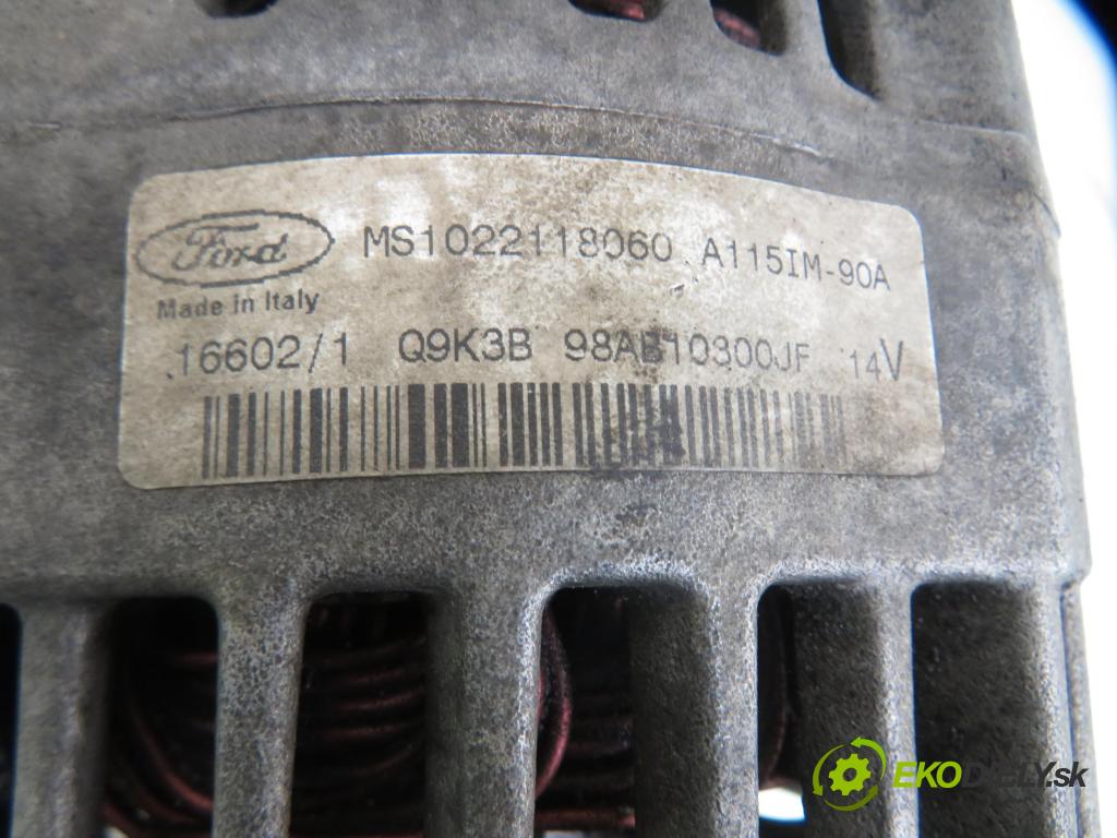 FORD FOCUS (DAW, DBW) HB 2002 66,00 1.8 TDDi 90 - C9DA 1753,00 Alternátor MS1022118060 ; 98AB10300JF (Alternátor)